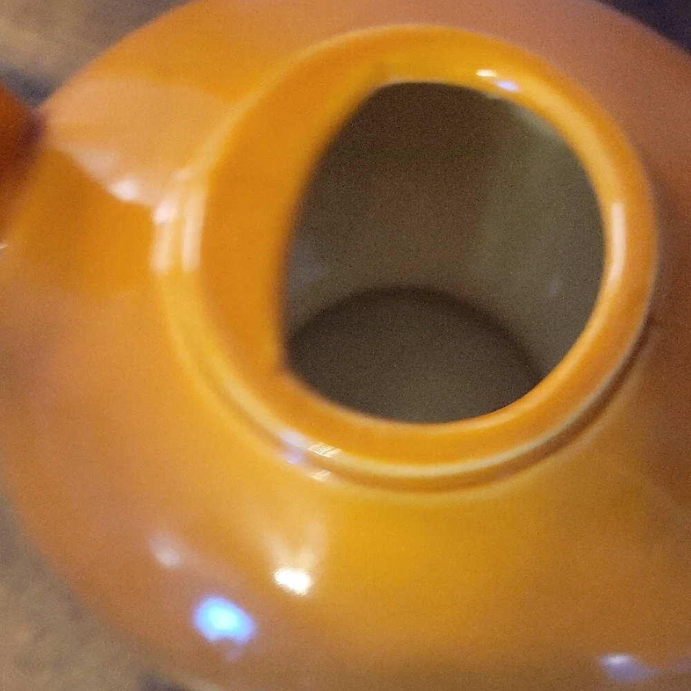Disney Aladdin Genie Lamp Teapot Ceramic Blue Orange